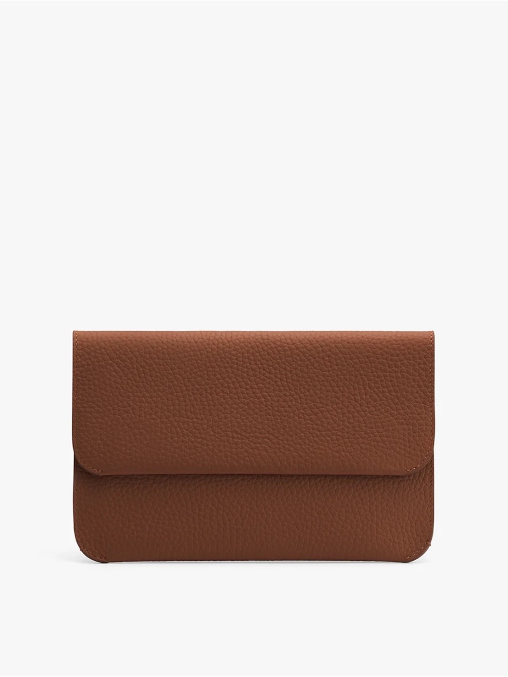 Cuyana System Flap Bag Dark Chestnut